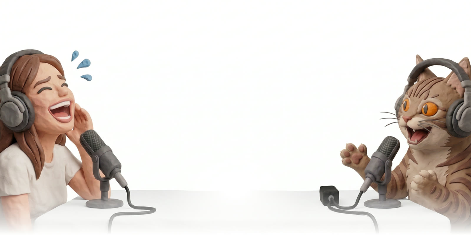 Imagen principal de Cat Translator con un gato y vista previa de la app